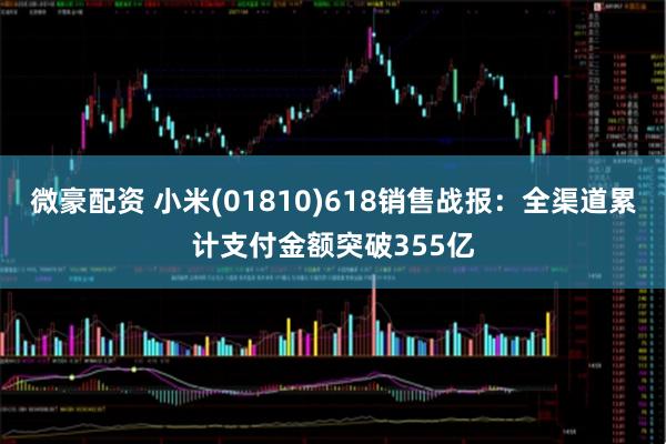 微豪配资 小米(01810)618销售战报：全渠道累计支付金额突破355亿